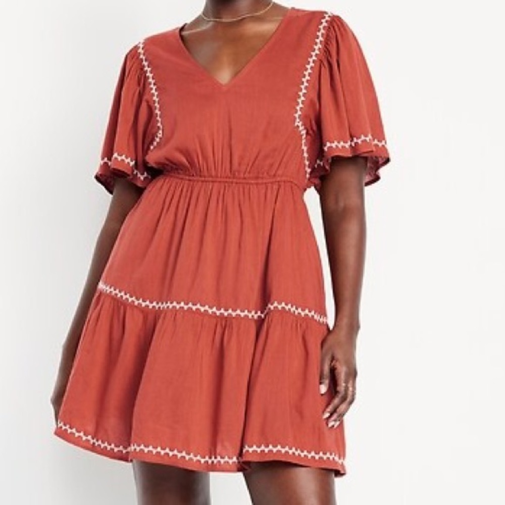 Old Navy Waist Defined Dress
